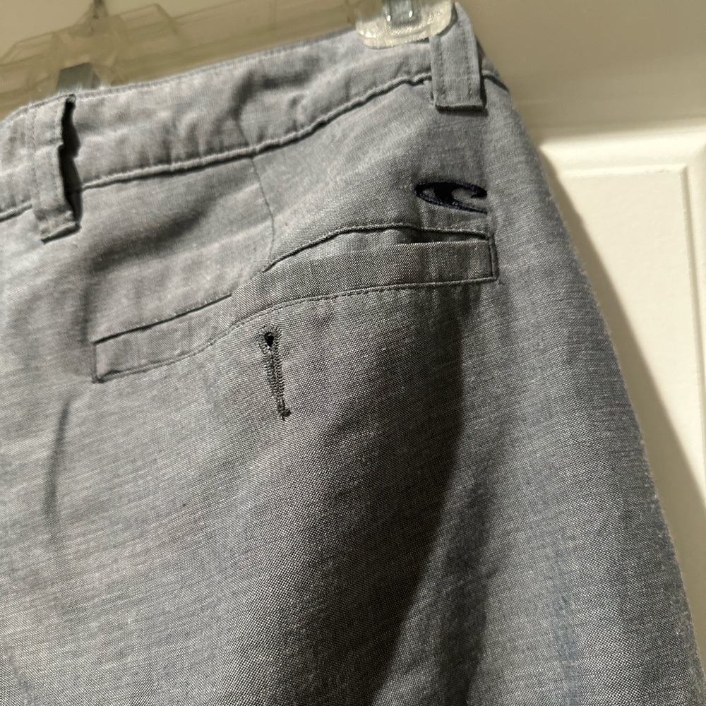 O’Neill chino gray relaxed shorts size‎ 32 - Picture 6 of 8